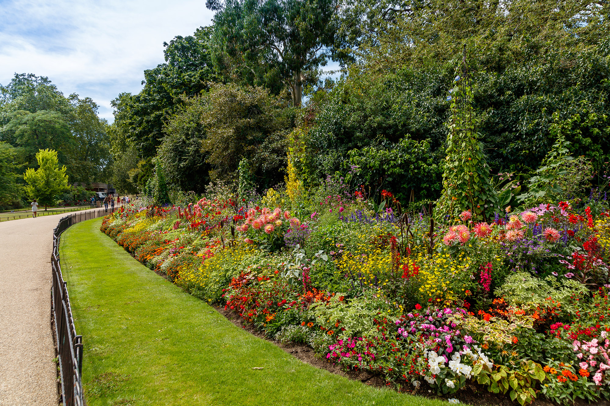 Summer flower beds in St. James's Park