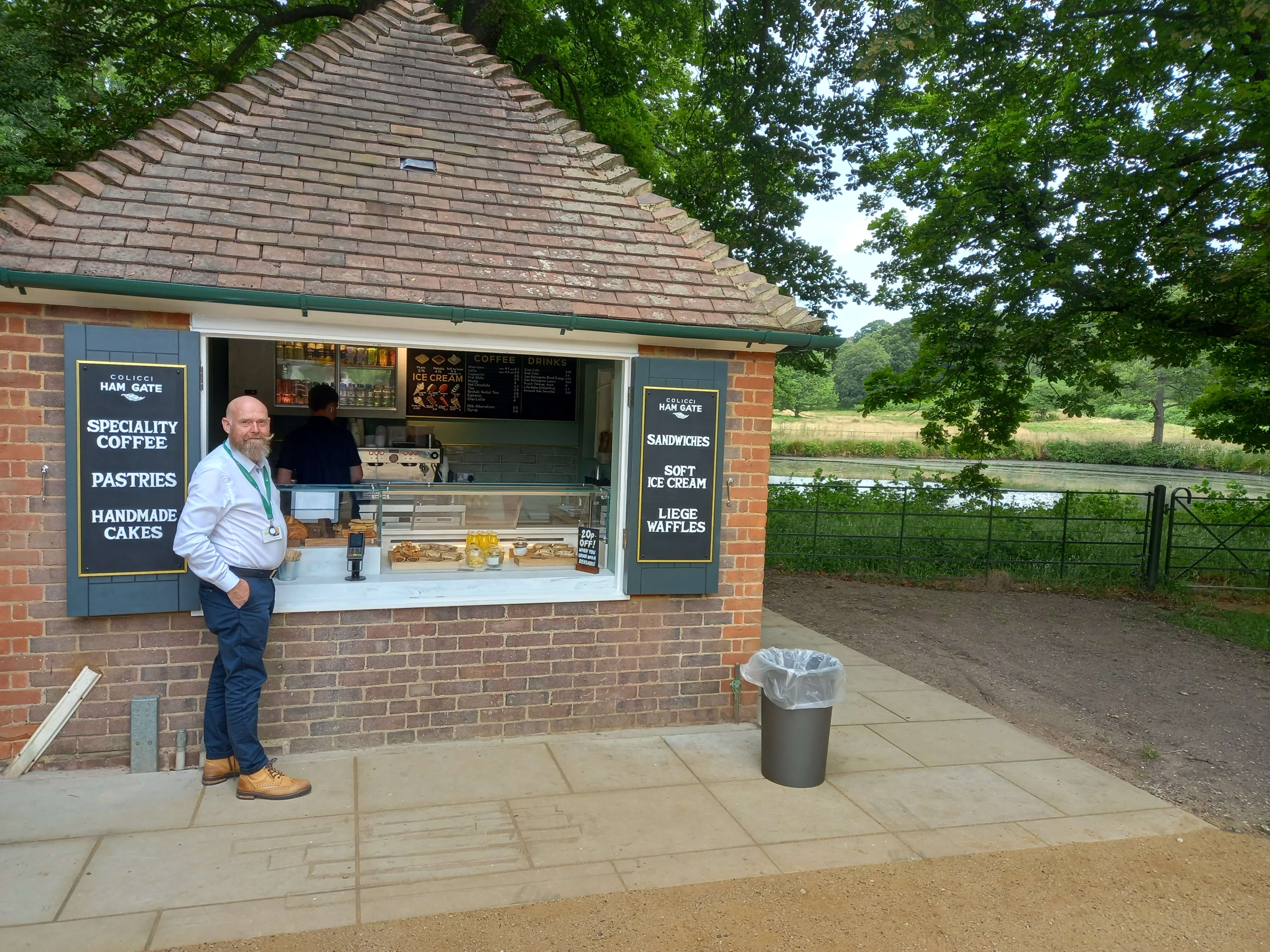 Ham Gate kiosk