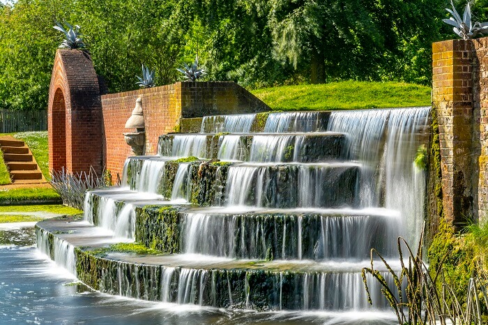 Upper Lodge Water Gardens in spring