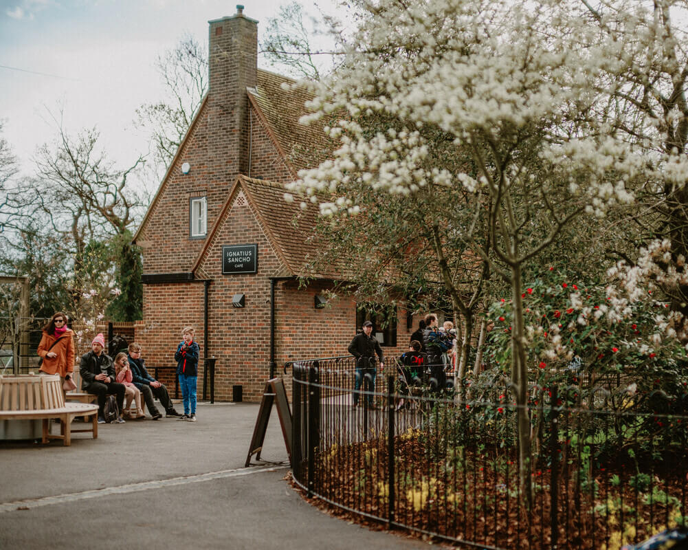 Exterior of the Ignatius Sancho Café