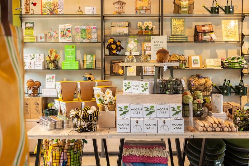 The Royal Parks Shop interior