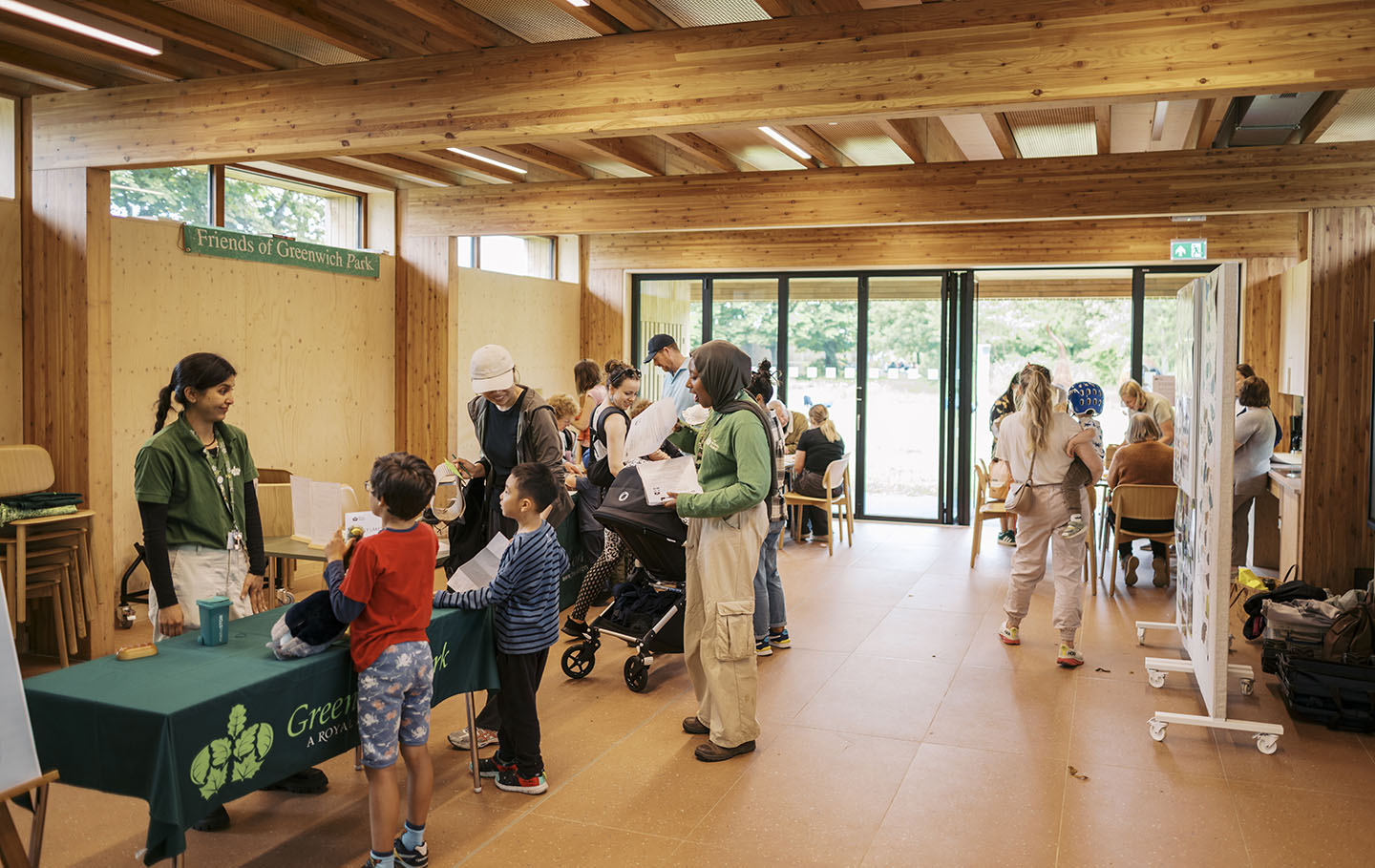 Inside the new learning centre