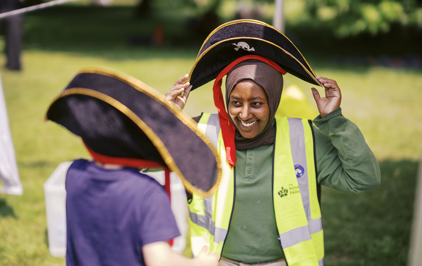 Playing at being pirates