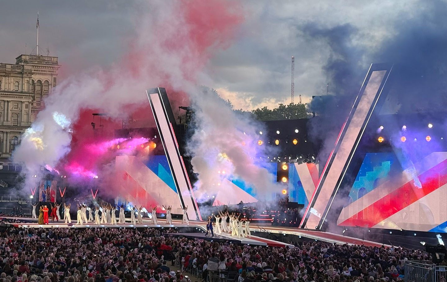 VE Day 80 evening concert on Horse Guards Parade