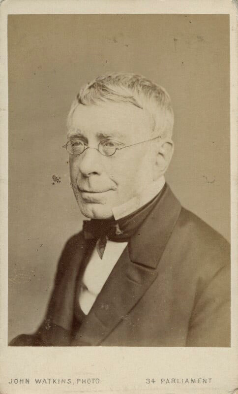 Sir George Biddell Airy, photographed by John Watkins in the 1860s.