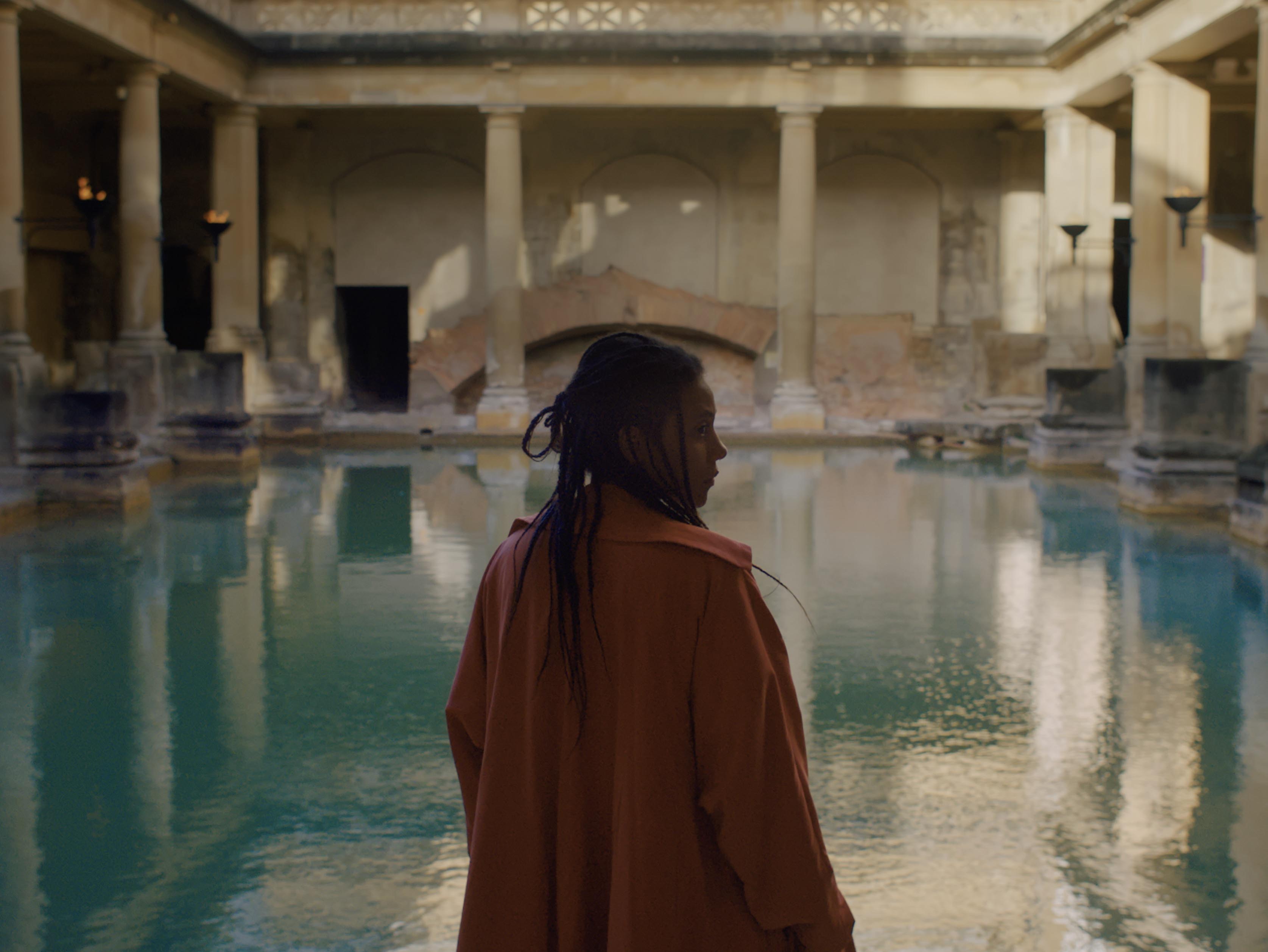 Leah Clements as appearing in Apophenia, a film still from 2026