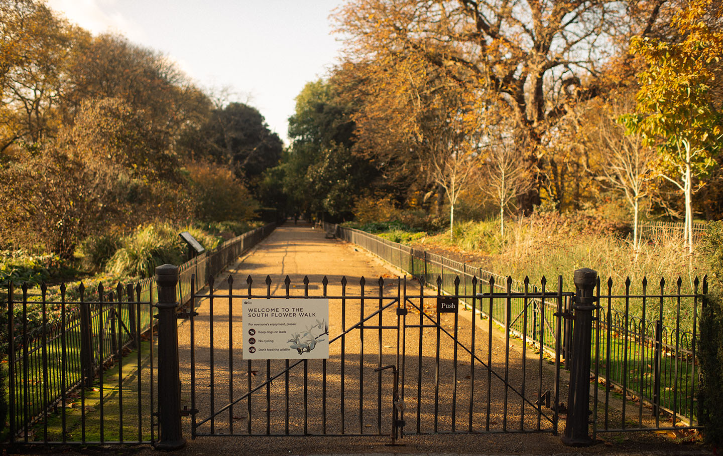 Entrance to the South Flower Walk