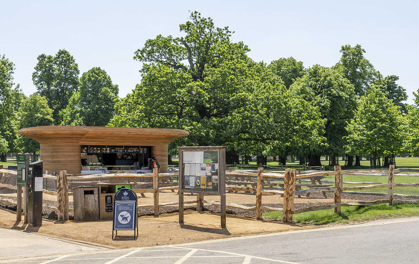Diana Car Park kiosk