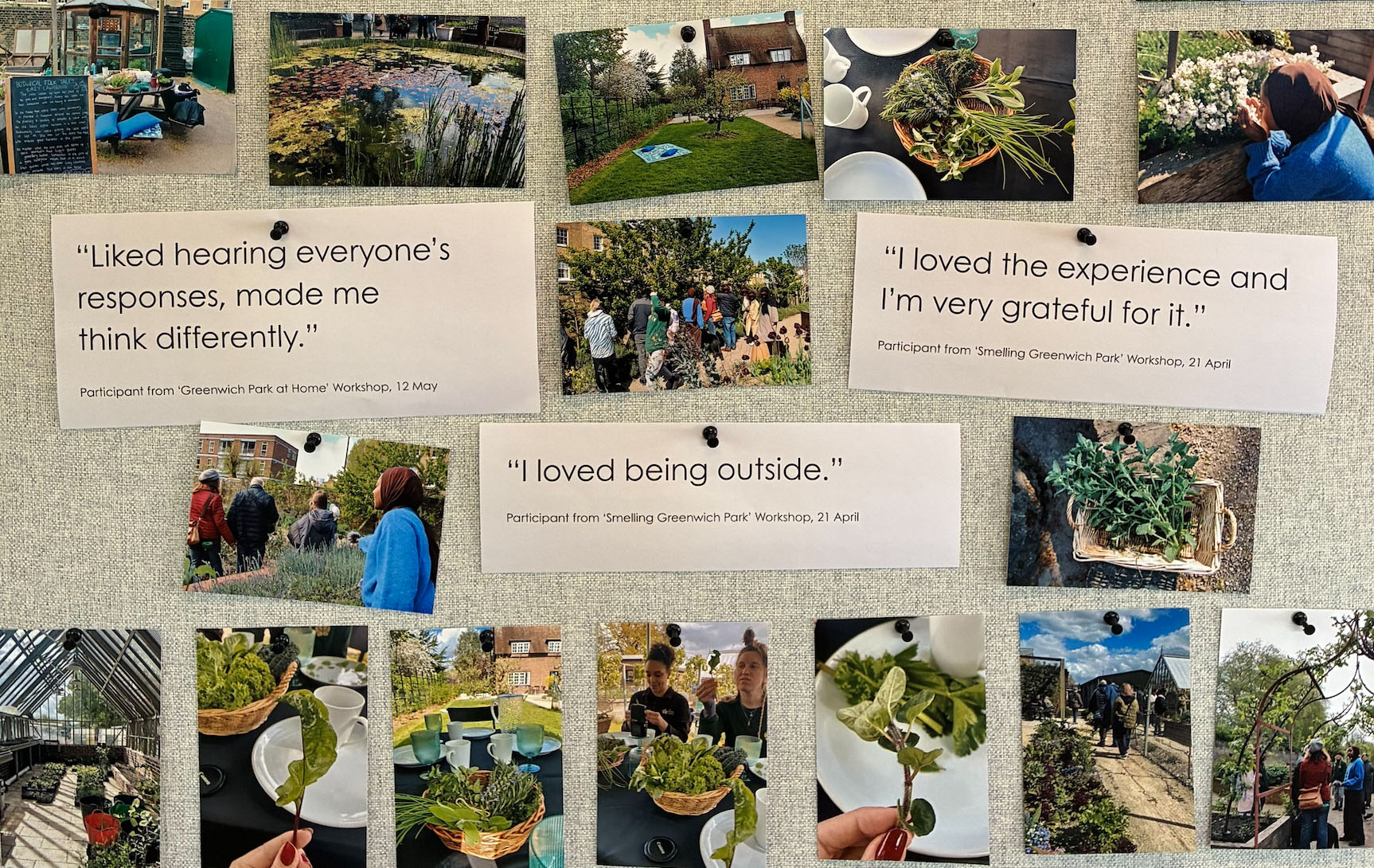Artist-in-Residence Project photos and feedback