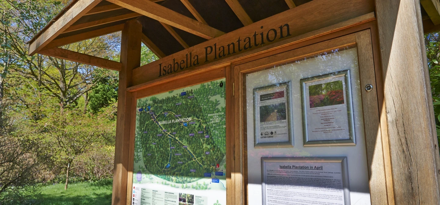 Isabella Plantation entrance