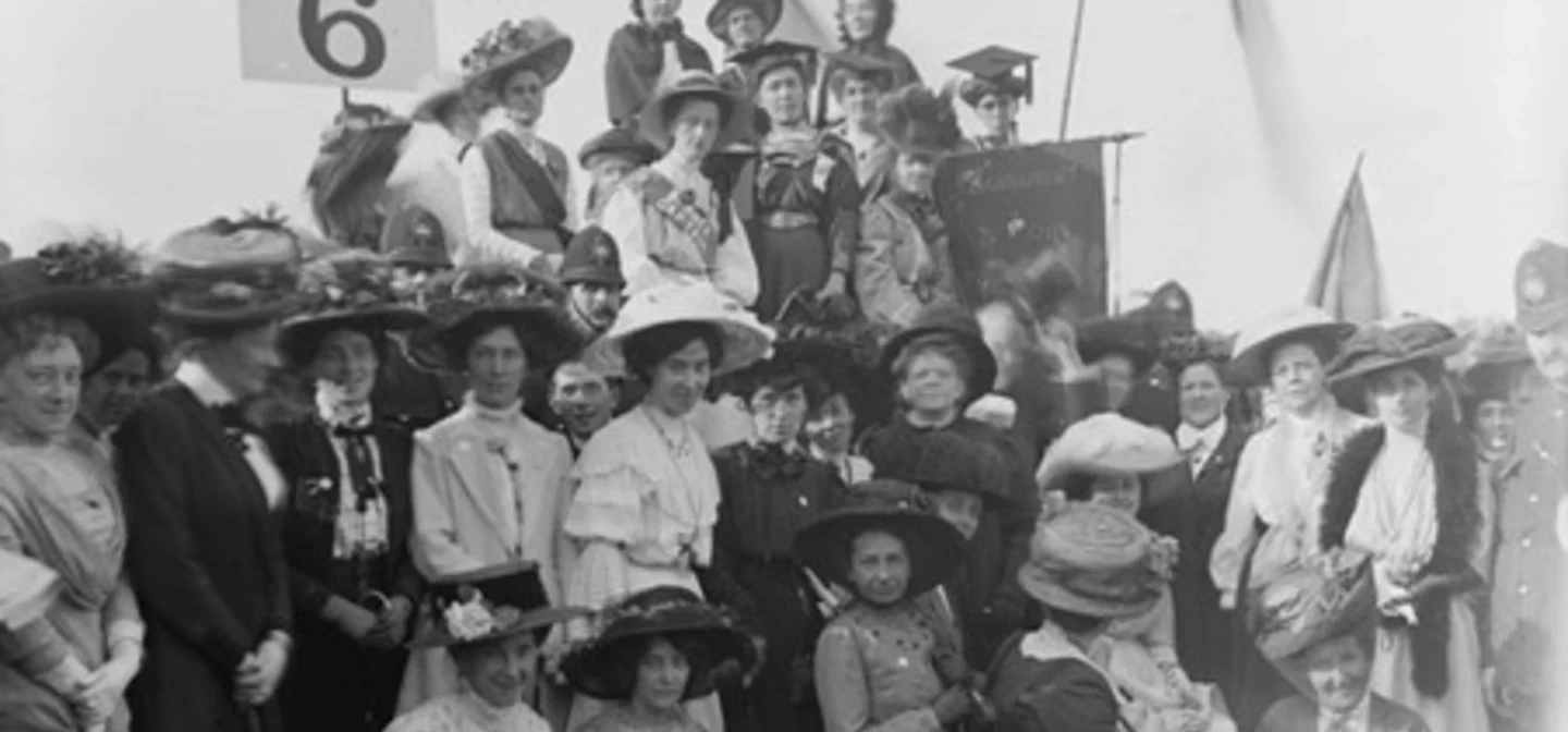 The Suffragettes in Hyde Park on Women’s Sunday