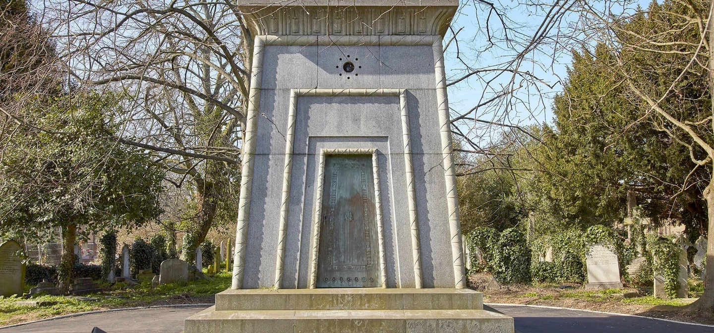 Hannah Courtoy Egyptian mausoluem Monument
