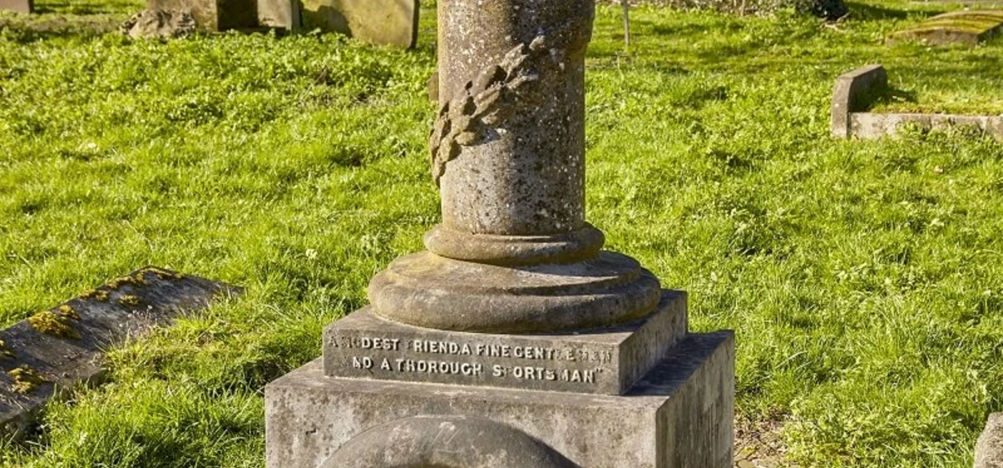 Percy Lambert's grave