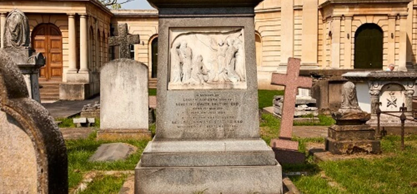George Salting’s monument