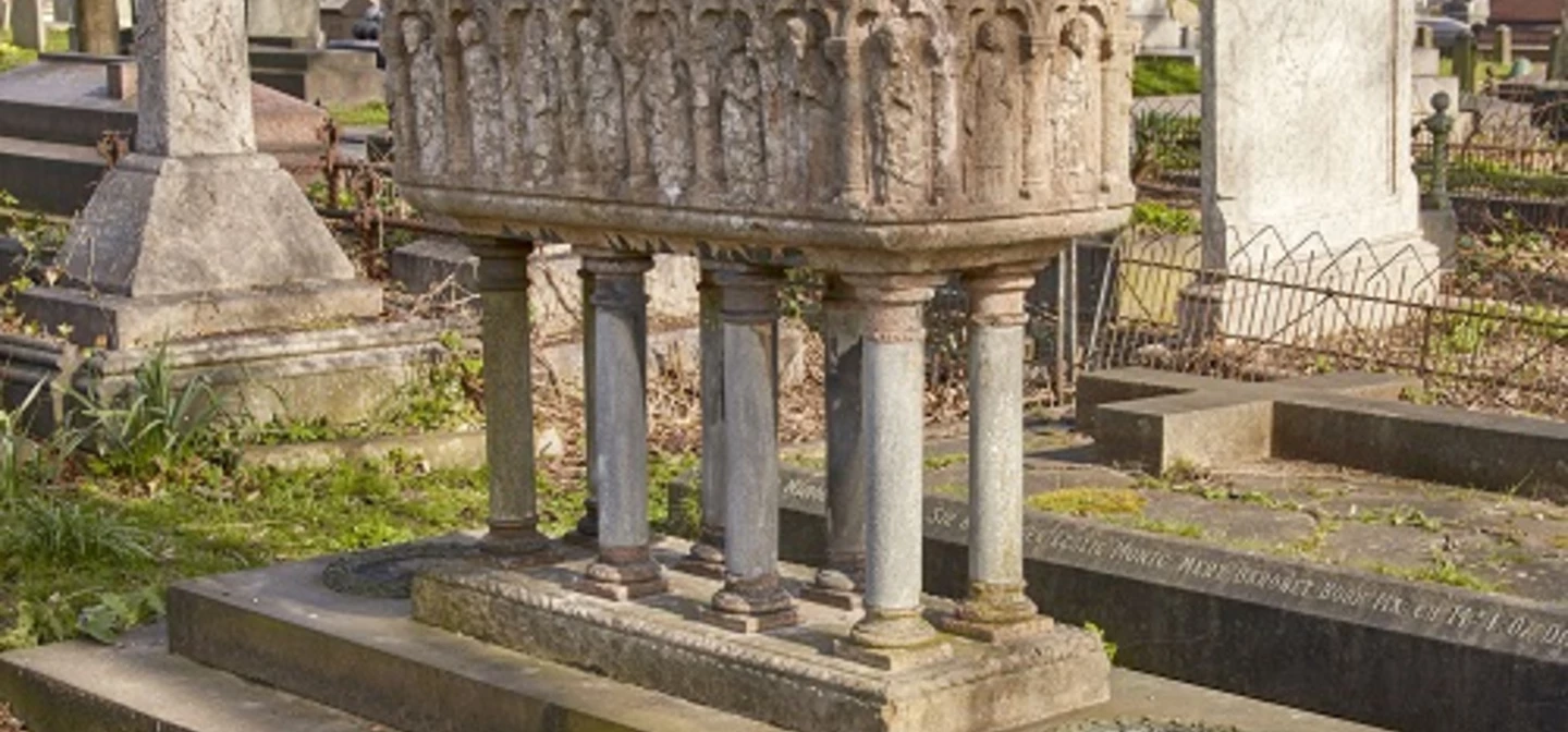 Valentine Prinsep's grave