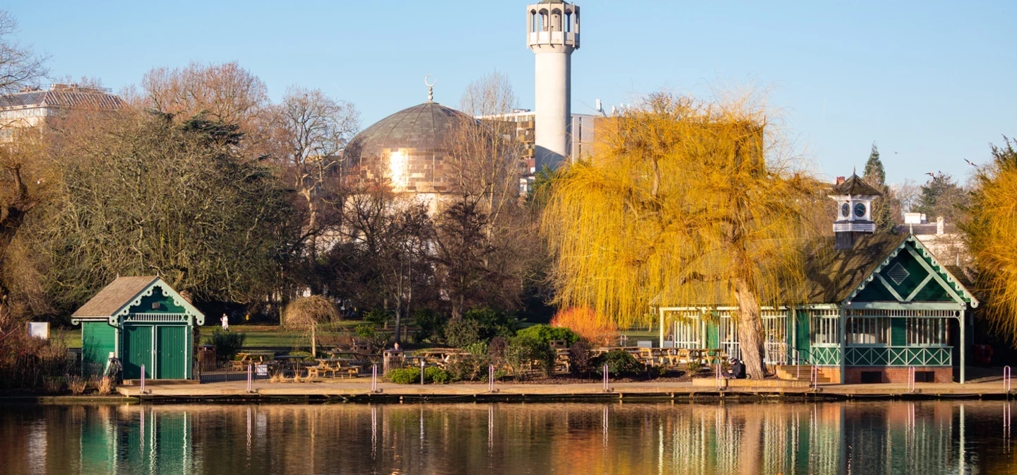 The Waterside Café in The Regent's Park & Primrose Hill