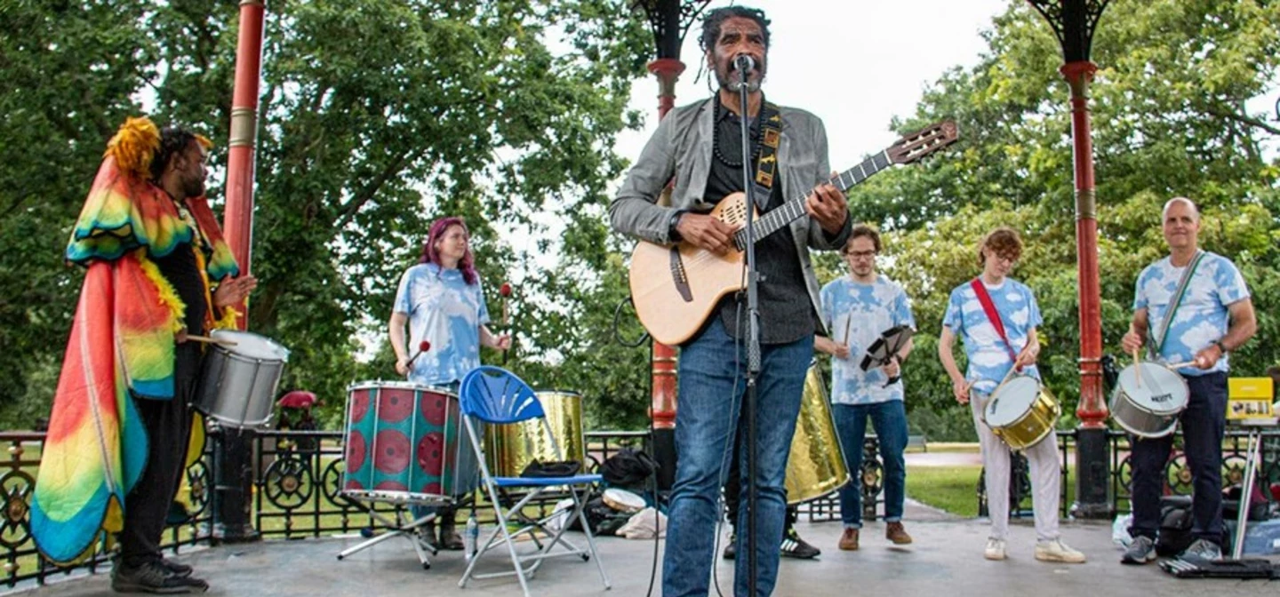 Community event in Greenwich Park