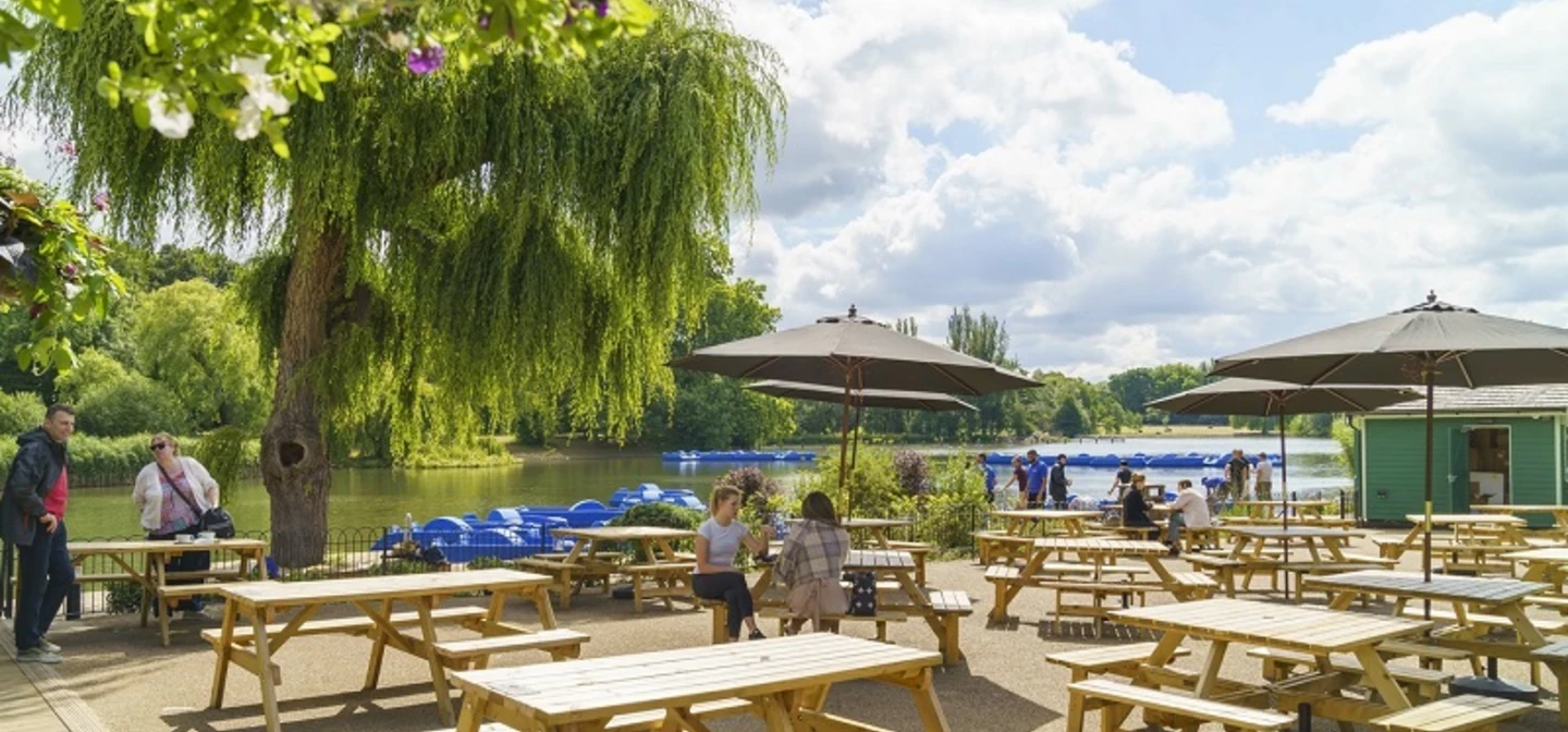 The Waterside Café in The Regent's Park & Primrose Hill