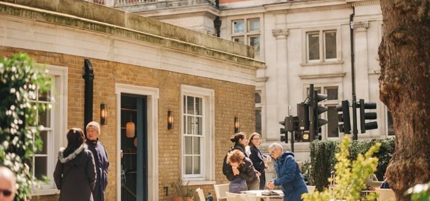 Storey's Gate Café in St James's Park