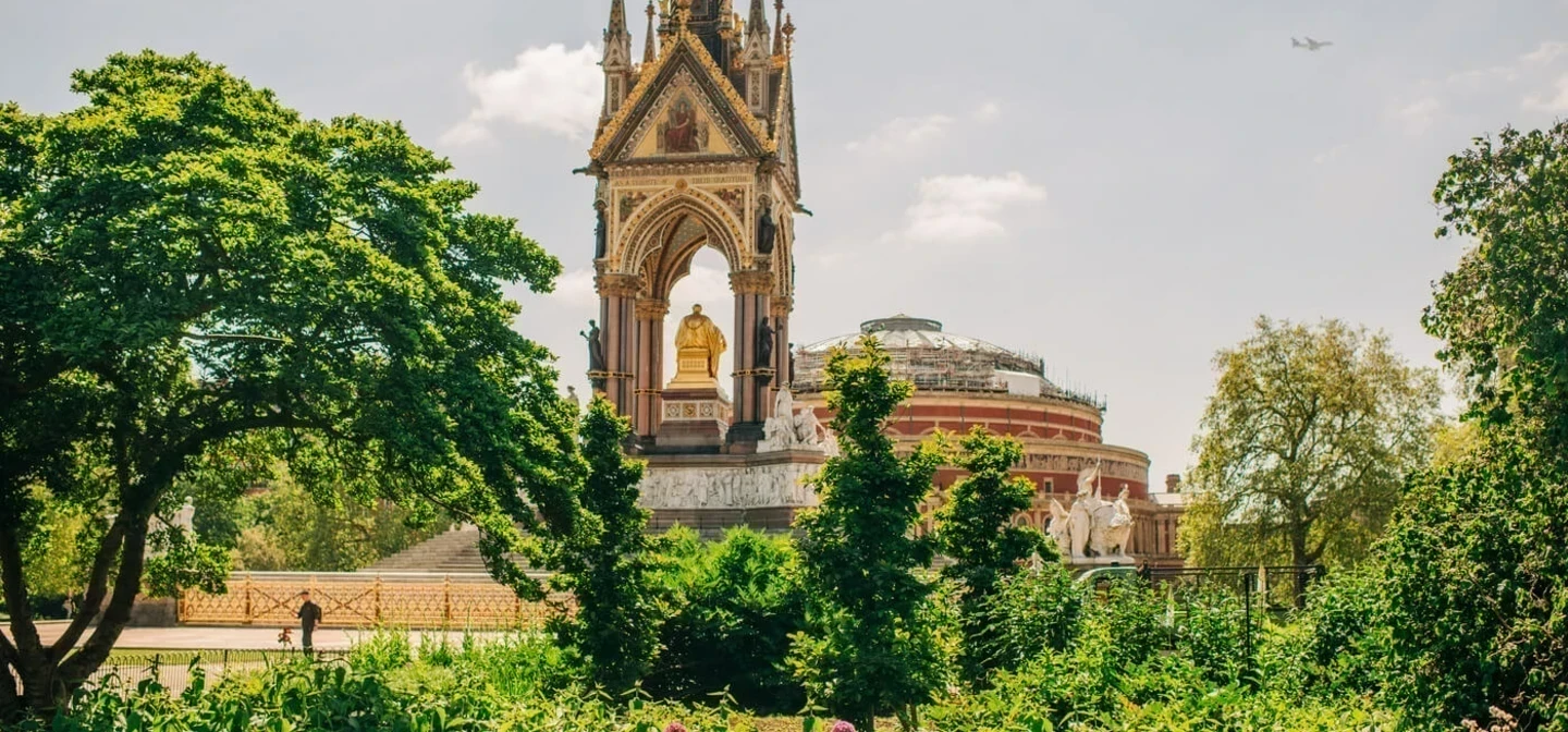 Albert Memorial in Kensington Gardens