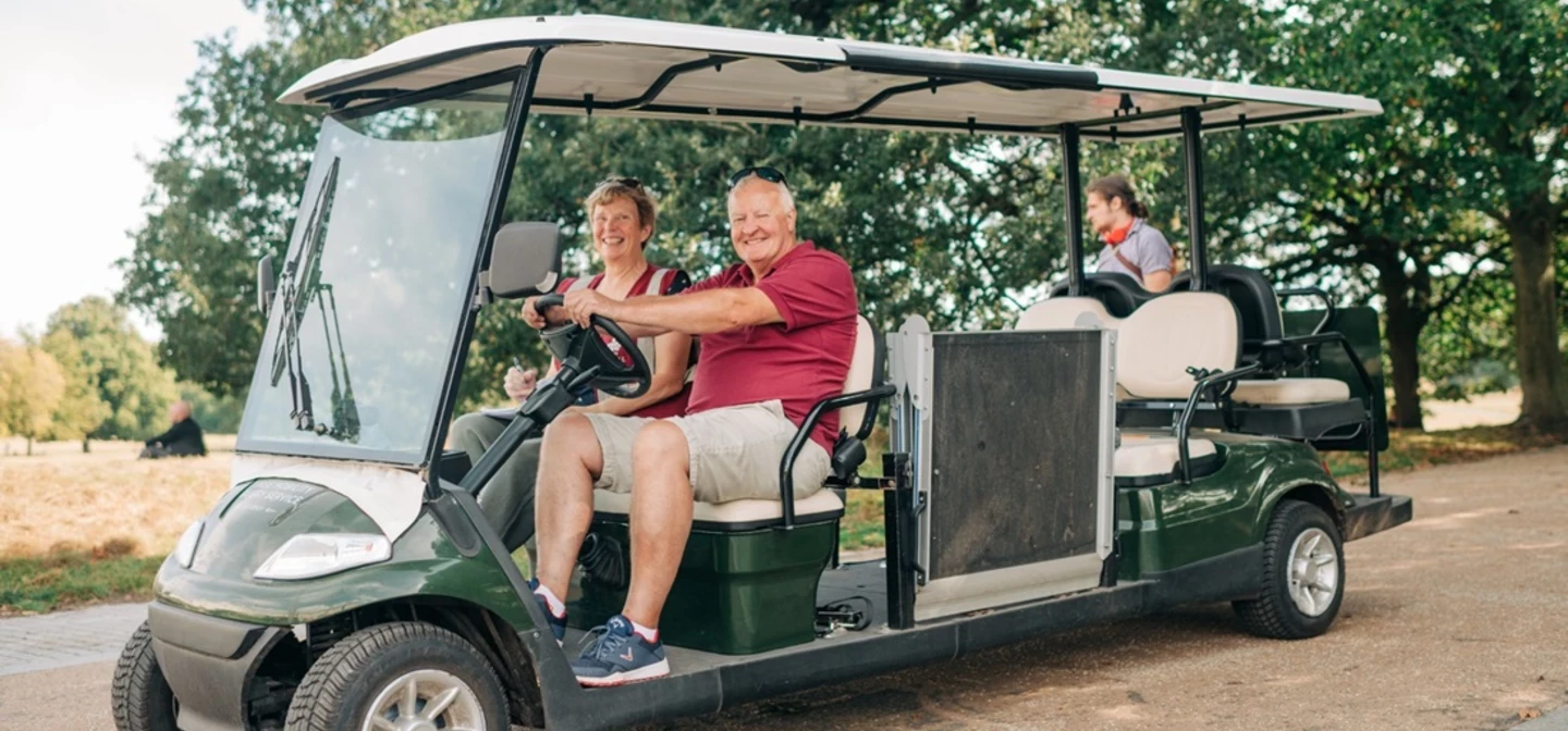 Mobility Buggy Service in Greenwich Park