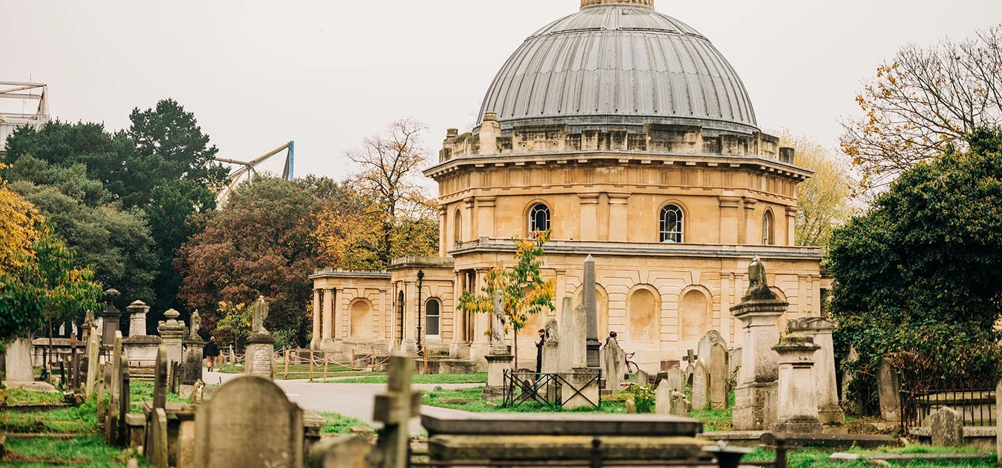 Brompton Cemetery chapel