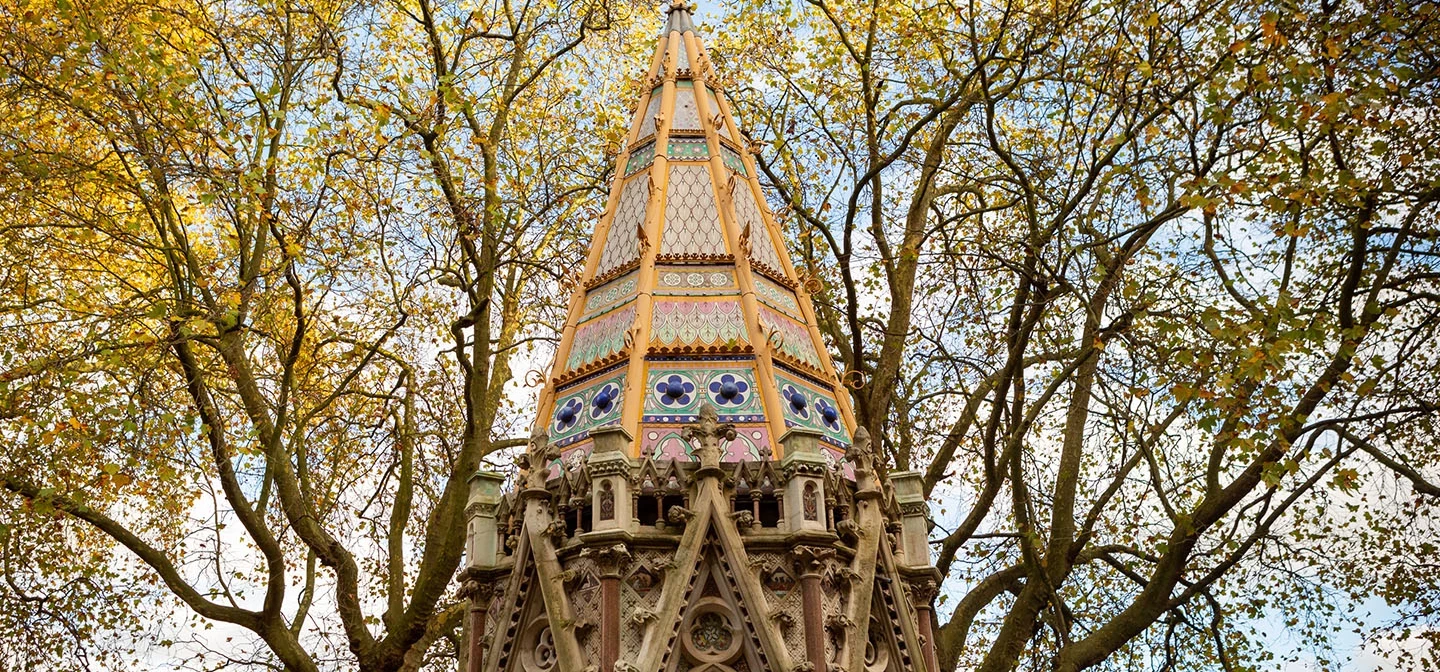 Buxton Memorial in autumn