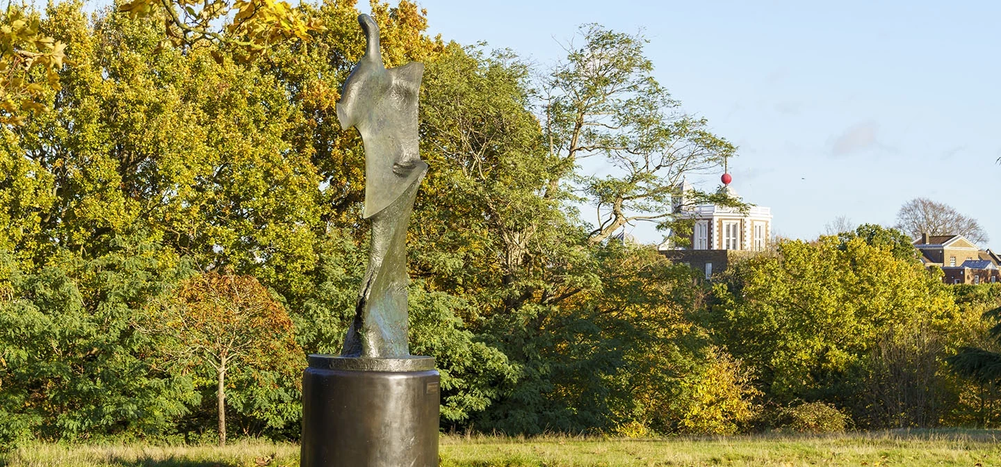 'Knife Edge' sculpture by Henry Moore