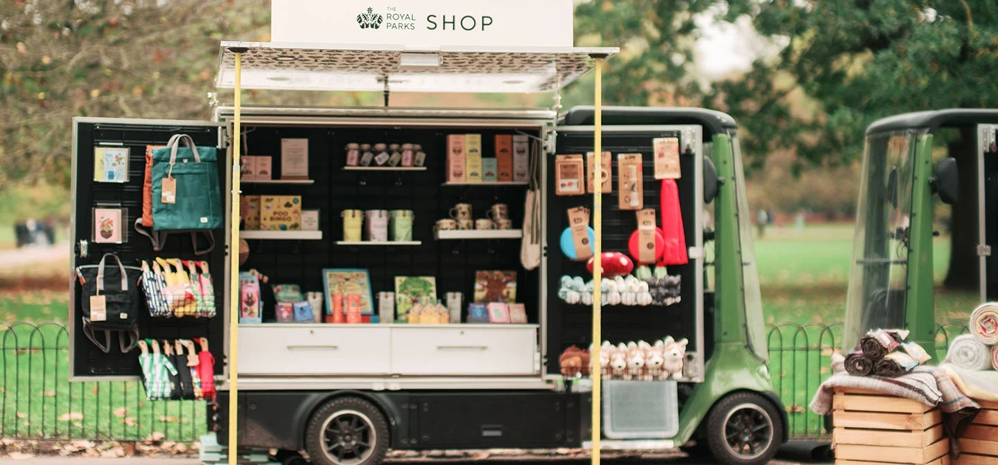 The Royal Parks' mobile shops