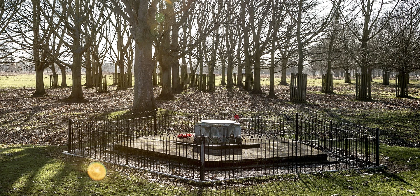USAAF Memorial in winter