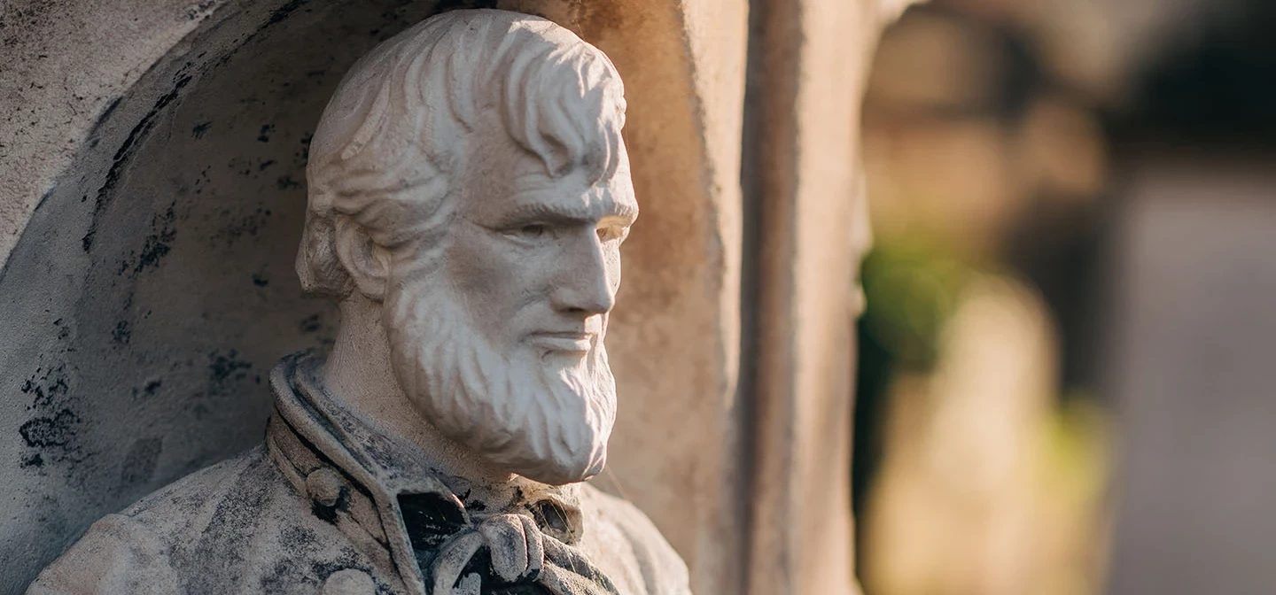 Detail from a memorial