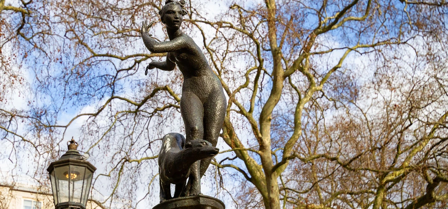 Statue of Goddess Diana