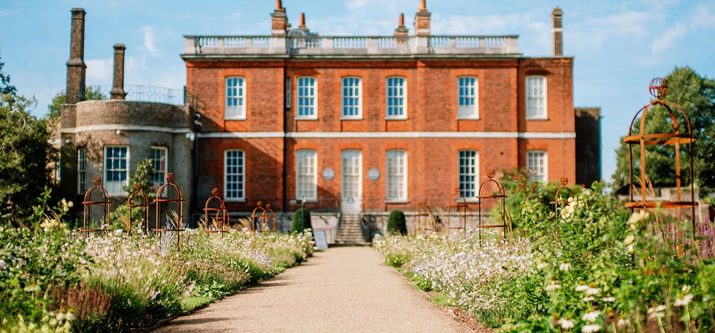 Pathway through the Rose Garden towards Ranger's House