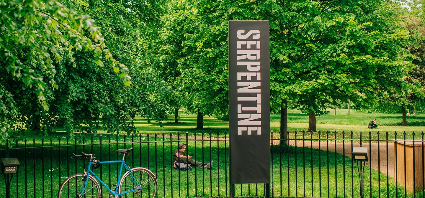 Serpentine South gallery sign