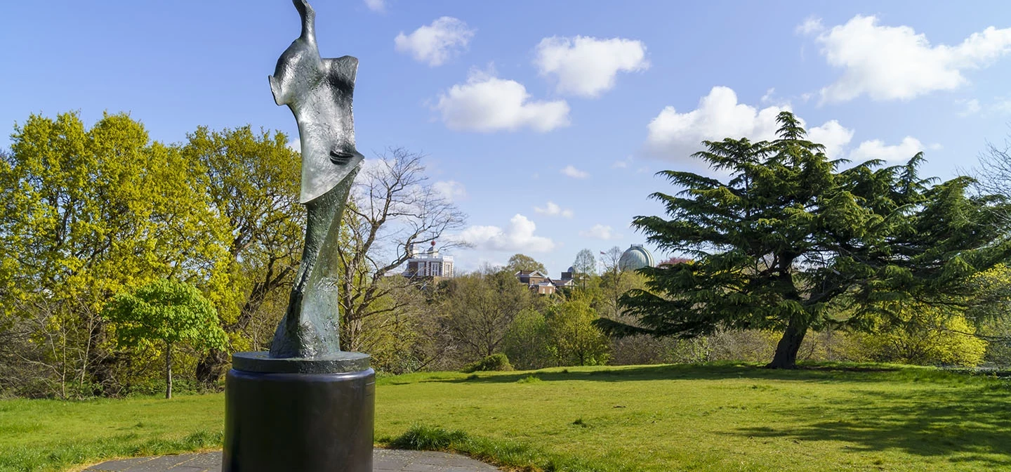 'Knife Edge' sculpture by Henry Moore