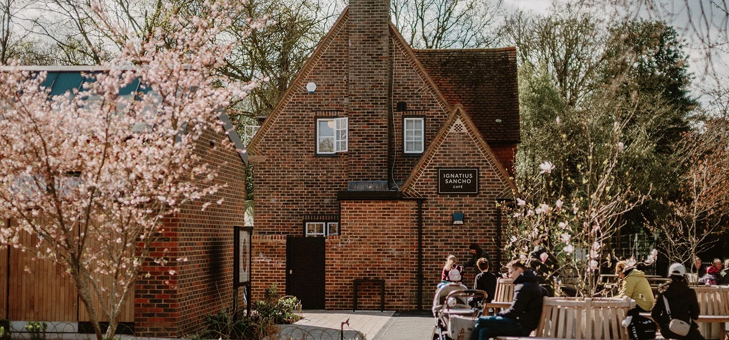 Ignatius Sancho Café in the spring