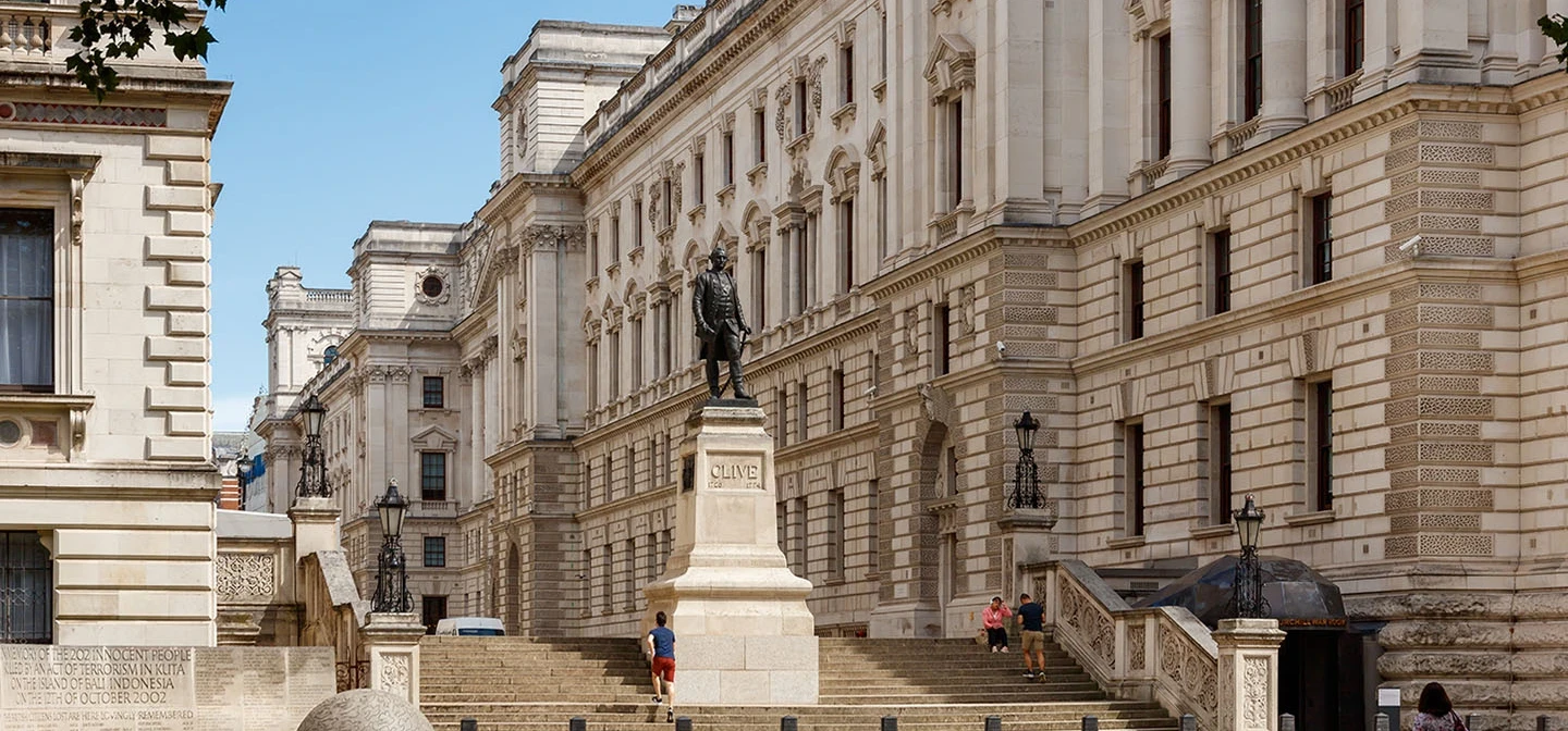 Statue of Robert Clive