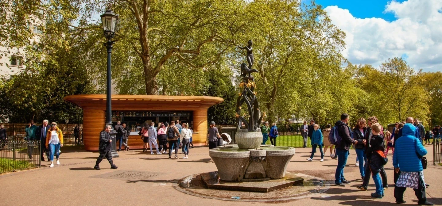 Kiosk Green Park Food Hero Summer