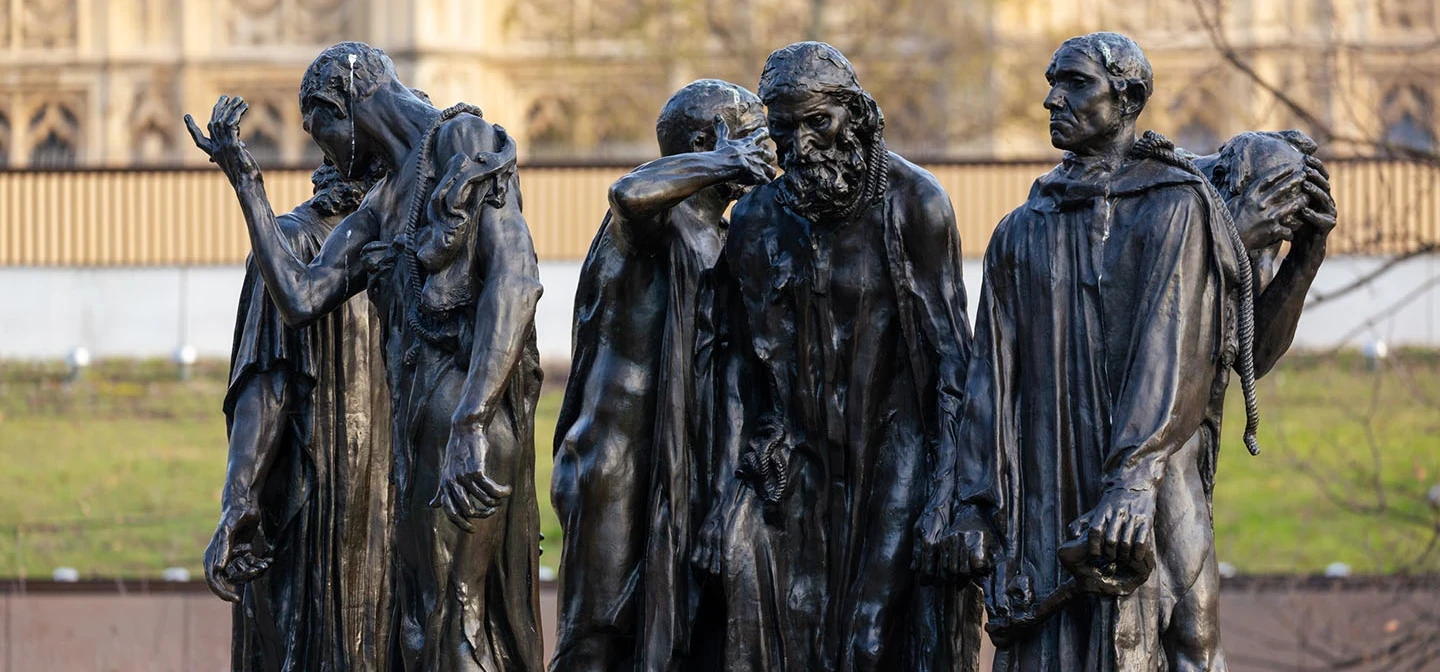Burghers of Calais monument