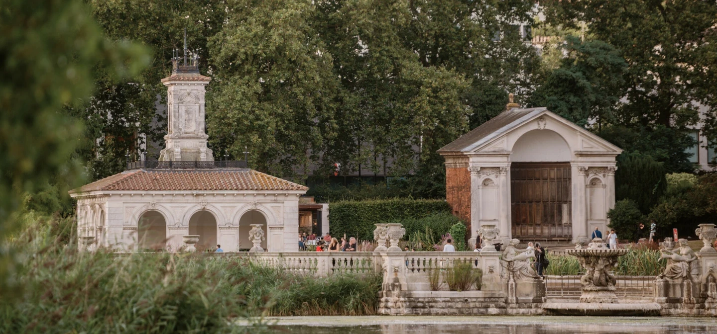 Kensington Gardens in summer