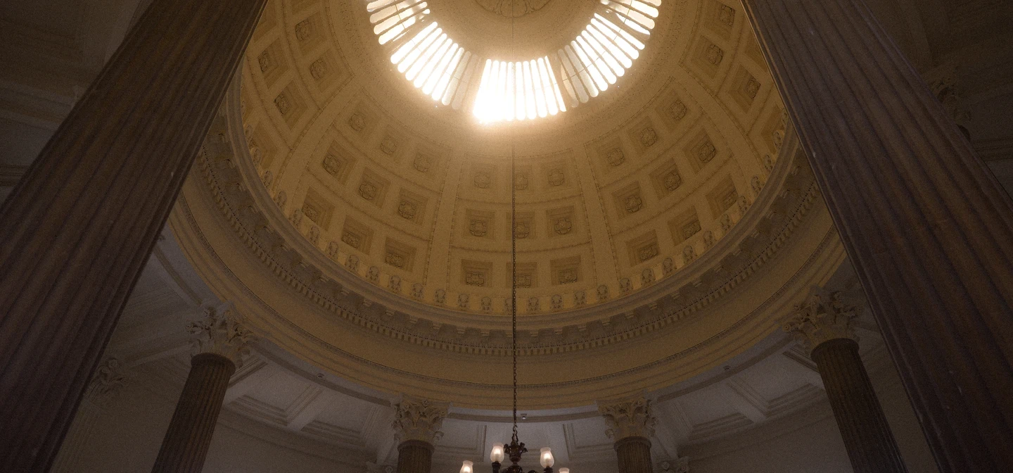 Performance at Brompton Cemetery for London Design Week