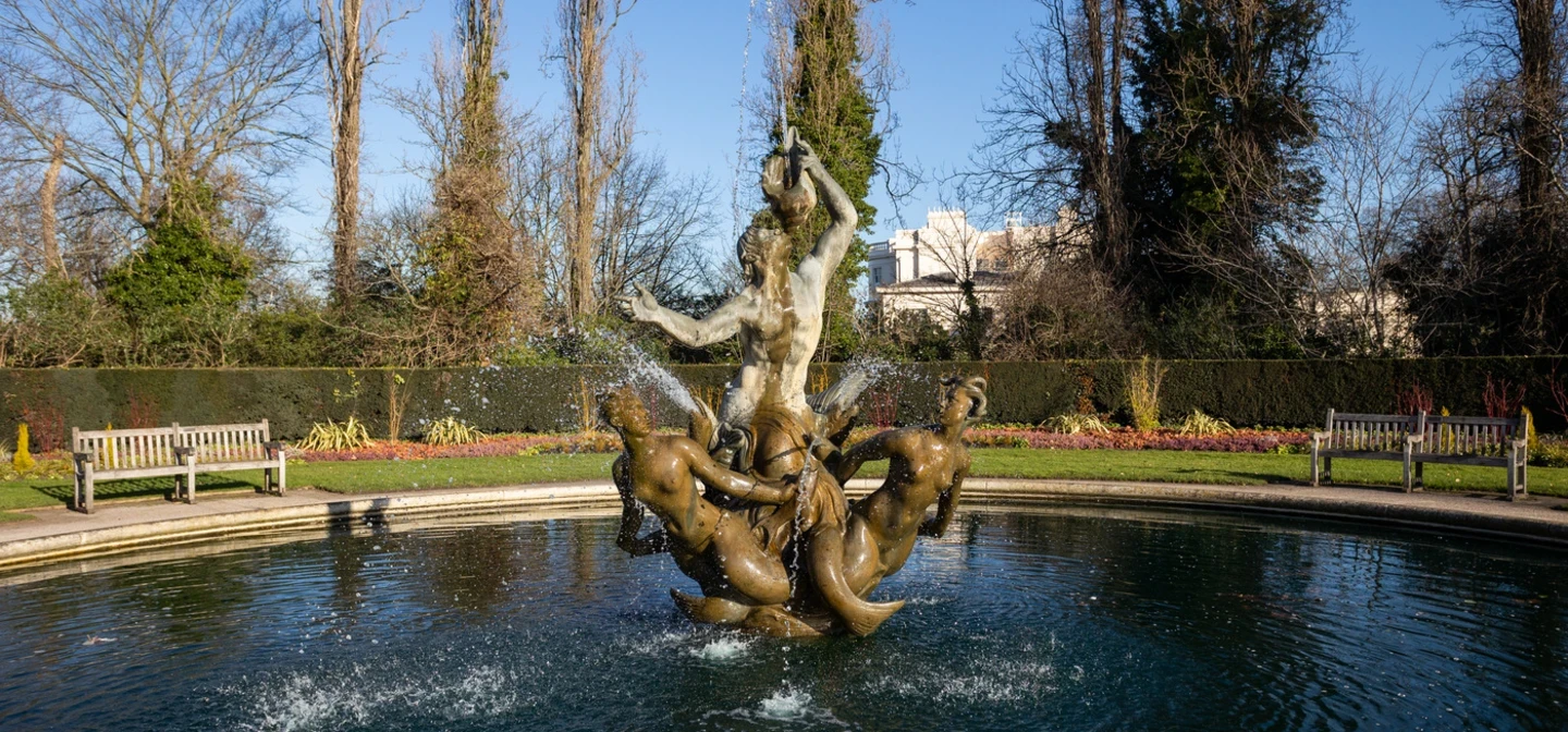 Triton Fountain Queen Mary's Gardens