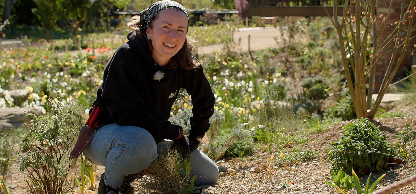 Head Gardener, Fiona Packe