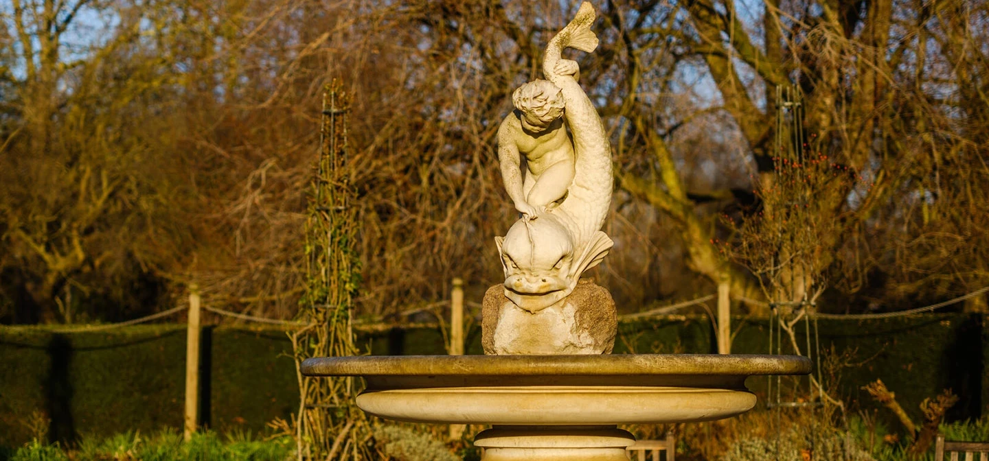 Boy & Dolphin fountain
