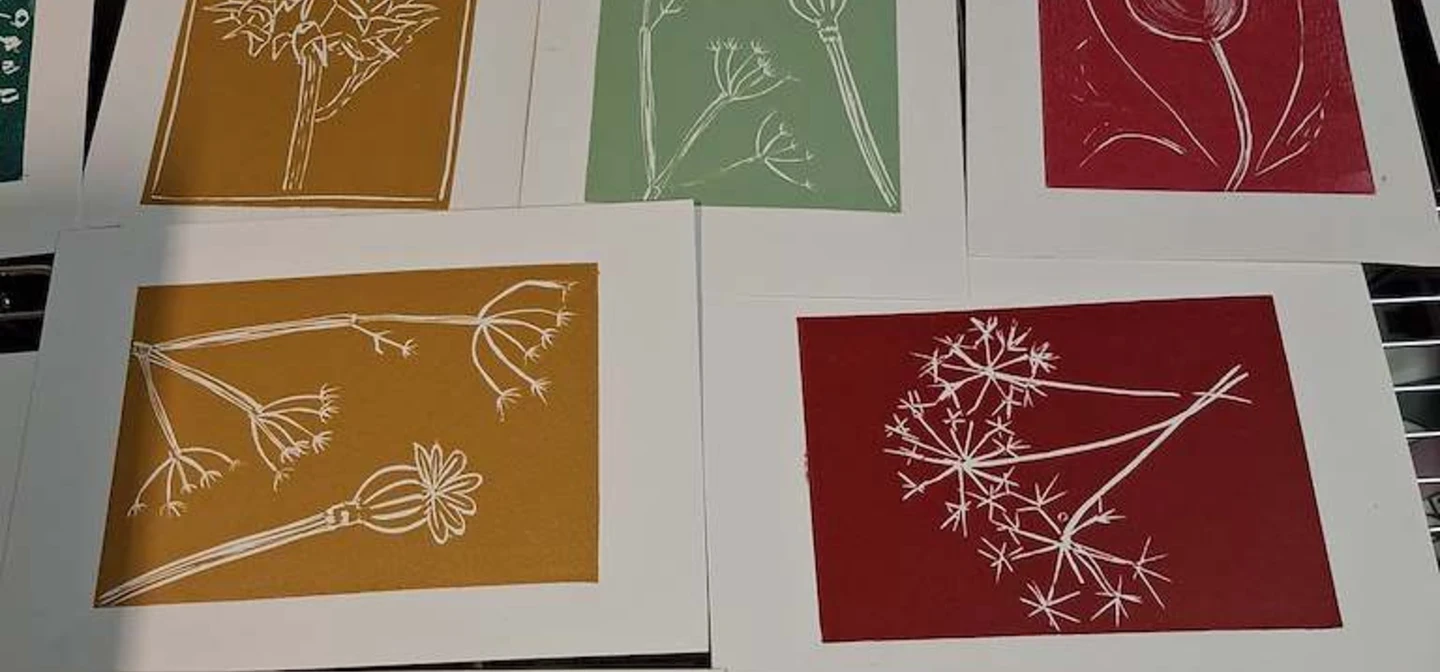Lino printing 