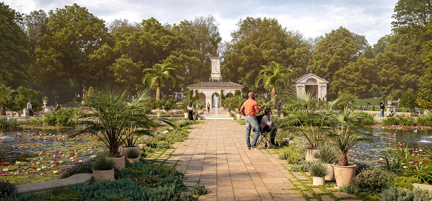 The Italian Gardens (concept art)