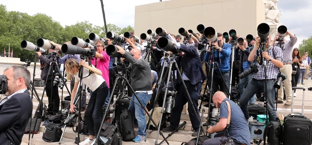 Press at Trooping the Colour