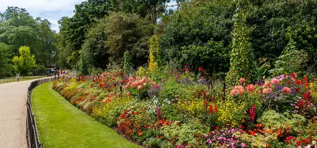 Summer flower beds in St. James's Park