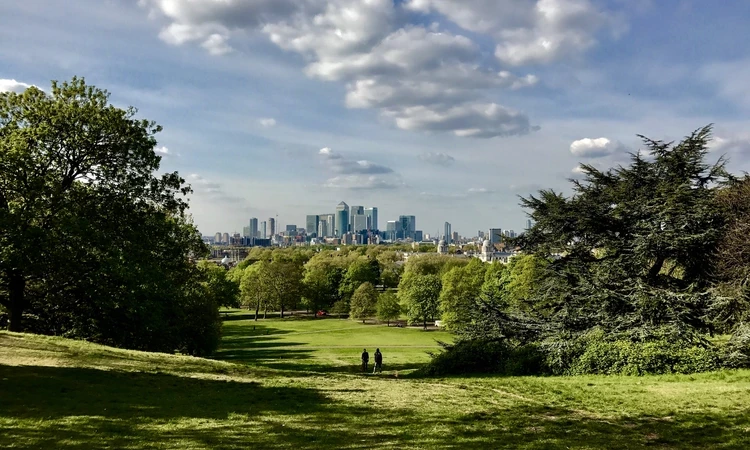 Crooms Hill view in Greenwich Park