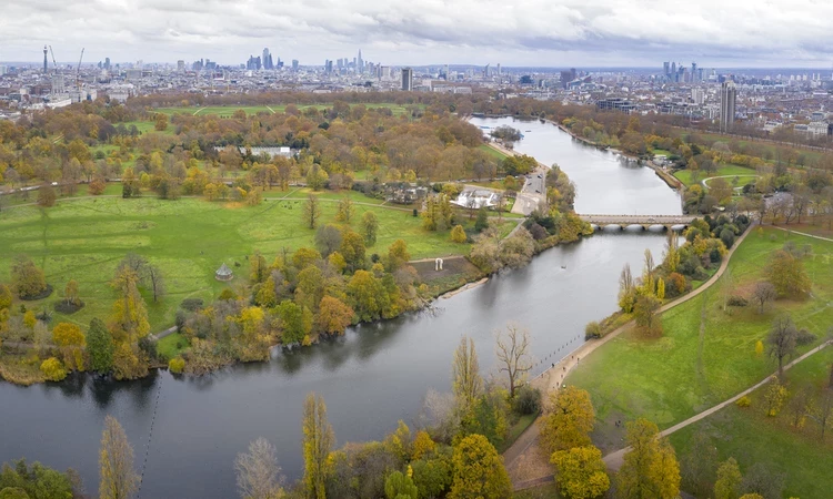 Hyde Park aerial view